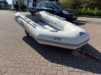 Rubberboot opklapbaar incl harde bodem ZGN!, Ophalen, Gebruikt, Motorboot