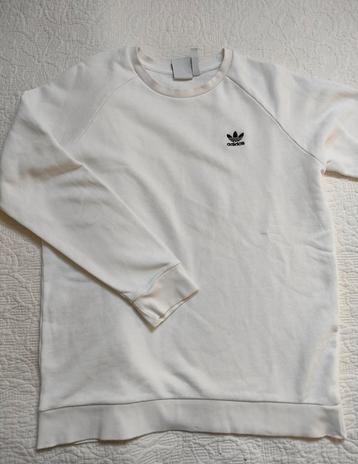 Witte sweater Adidas maat M beschikbaar voor biedingen