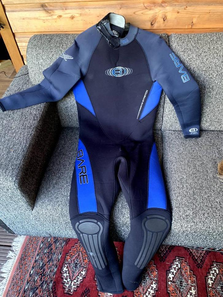 Heren duikpak BARE Revolution 5mm Maat ML, Watersport en Boten, Duiken, Gebruikt, Duikpak, Ophalen of Verzenden