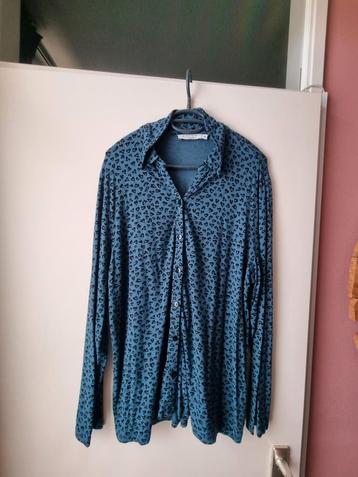 Blauwe blouse met print - Enjoy  beschikbaar voor biedingen
