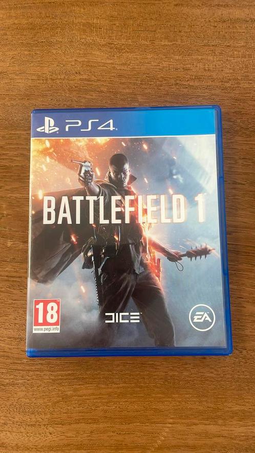 Battlefield 1, Spelcomputers en Games, Games | Sony PlayStation 4, Zo goed als nieuw, Avontuur en Actie, 1 speler, Vanaf 18 jaar