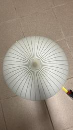 2x IKEA Plafondlamp - 50cm - Inclusief Lampen, Ophalen, Gebruikt, Glas, Led