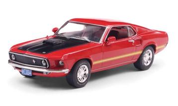 Ford Mustang Mach 1 1969 Calypso Coral, 1/43, IXO America beschikbaar voor biedingen