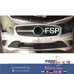 W117 C117 X117 CLA VOORBUMPER + DIAMOND GRIL COMPLEET ZILVER, Gebruikt, -, Voor, Ophalen of Verzenden