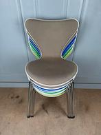 7 Fritz Hansen series 7 vlinderstoelen half gestoffeerd, Fritz Hansen, Ophalen of Verzenden, Zo goed als nieuw, Info@fh.nl