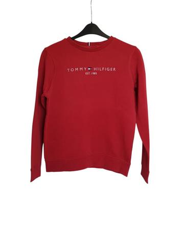 Mooie rode TOMMY HILFIGER sweater maat 176.   beschikbaar voor biedingen