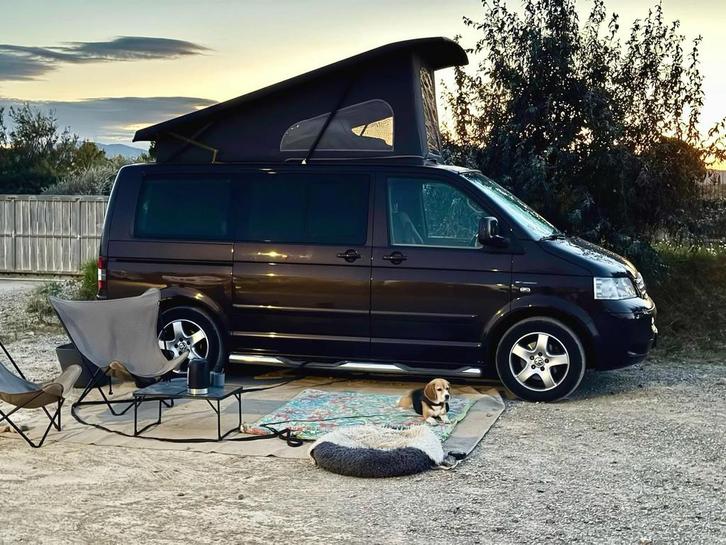 Volkswagen Multivan 2.5 TDI 128KW 2007 Bruin, Auto's, Volkswagen, Particulier, Multivan, Alarm, Boordcomputer, Centrale vergrendeling