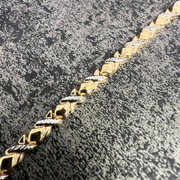 14 karaat gouden armband prachtig model beschikbaar voor biedingen