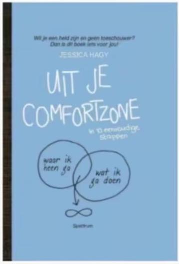 Uit je comfortzone (in 10 eenvoudige stappen) Jessica Hagy beschikbaar voor biedingen