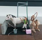 Schleich wasplaats te koop (1)., Ophalen of Verzenden, Zo goed als nieuw, Paard, Beeldje of Figuurtje