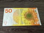 Biljet 50 gulden Zonnebloem, 1982, Postzegels en Munten, Bankbiljetten | Nederland, Ophalen of Verzenden, 50 gulden