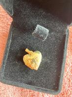 Gouden Hart Medaillon 14k, Ophalen of Verzenden, Zo goed als nieuw, Goud, Hart