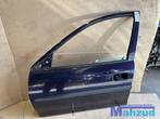 OPEL CORSA B BLAUW Z279 Links voor deur portier 1993-1999, Auto-onderdelen, Ophalen, Gebruikt, -, Deur