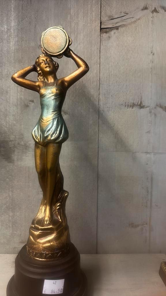 Koperen standbeelden, Antiek en Kunst, Antiek | Koper en Brons, Koper, Ophalen
