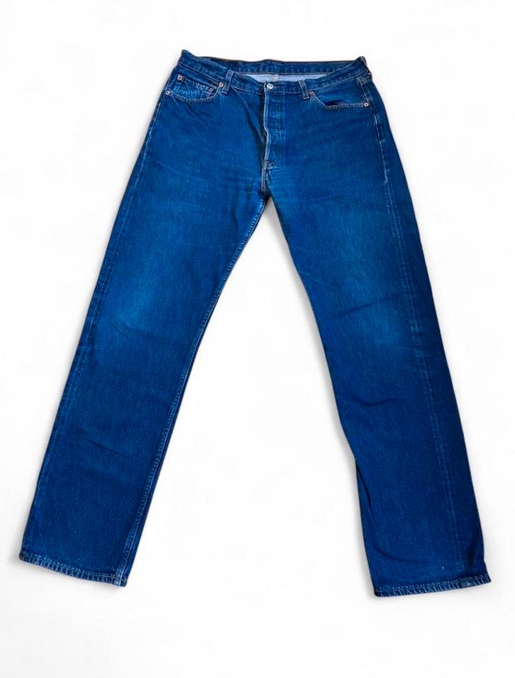 Vintage Levi's 501 W38 L36 - 1994 - Originele Fit Jeans, Kleding | Heren, Spijkerbroeken en Jeans, Gedragen, W36 - W38 (confectie 52/54)