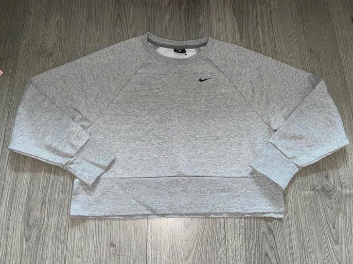 NIKE dames grijze winter sport gym sweater trui maat M, Kleding | Dames, Truien en Vesten, Zo goed als nieuw, Maat 38/40 (M), Grijs