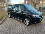 Volkswagen Caravelle DC L2/H1 2.0 TDI 2010, Auto's, Euro 5, 4 cilinders, Zwart, Leder