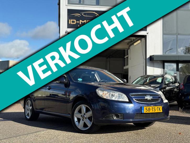 Chevrolet Epica 2.5i Executive nap aut dak- Leer vol optie s, Auto's, Chevrolet, Bedrijf, Te koop, Epica, Airbags, Airconditioning