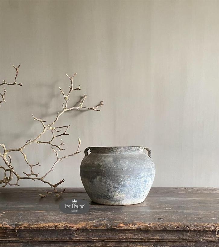 Oud Chinees potje kruikje met oren stoer sober landelijk, Huis en Inrichting, Woonaccessoires | Overige, Nieuw, Verzenden