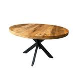 2x ronde tafels Nieuw. 130 en 120 cm Doorsnee, Huis en Inrichting, Tafels | Eettafels, Ophalen of Verzenden, Zo goed als nieuw
