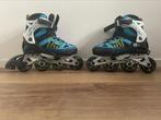 Skeelers blauw maat 35 tot 38, Sport en Fitness, Ophalen, Gebruikt, Inline skates 4 wielen, Overige merken