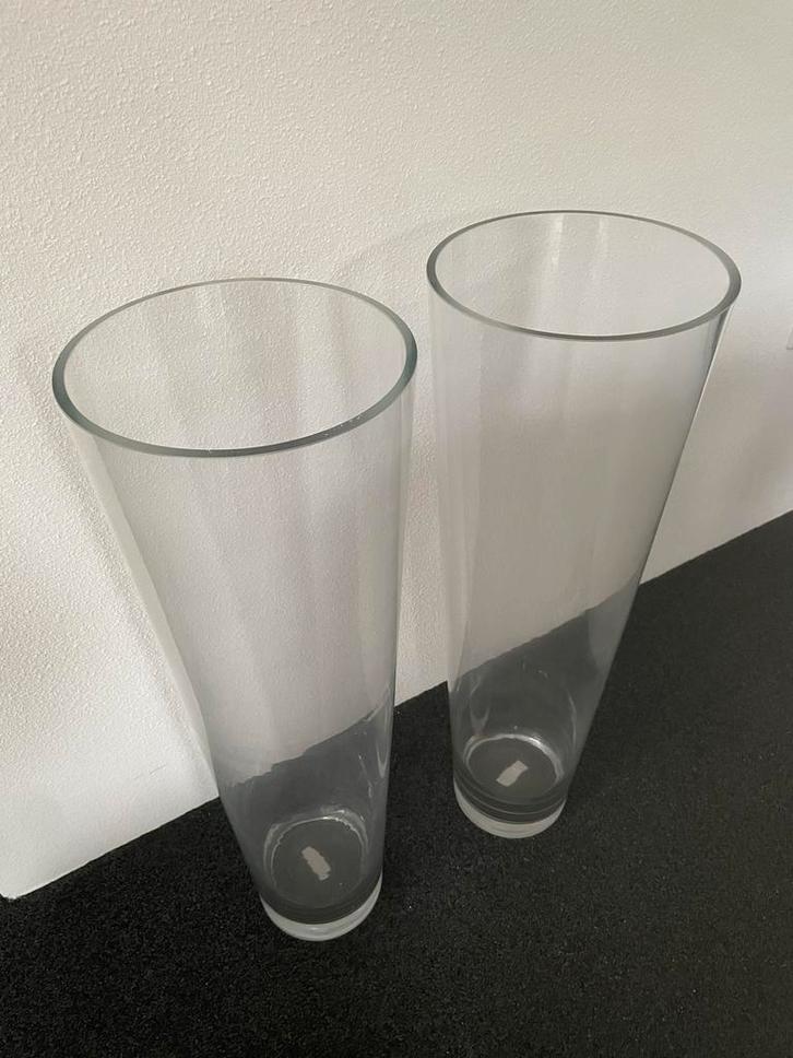 IKEA Parodi Glazen Vazen Set, Huis en Inrichting, Woonaccessoires | Vazen, Zo goed als nieuw, Overige kleuren, 50 tot 75 cm, Glas
