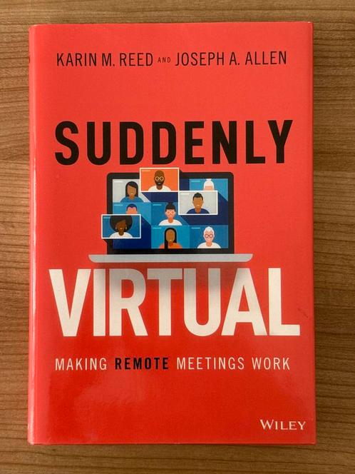 Suddenly Virtual: Remote Meetings Werkboek, Boeken, Economie, Management en Marketing, Zo goed als nieuw, Management, Ophalen of Verzenden