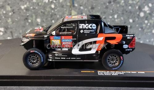 Toyota GR DKR Hilux #209 rally Dakar 2024 1:43 Ixo 1155, Hobby en Vrije tijd, Modelauto's | 1:43, Nieuw, Auto, Overige merken