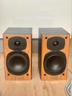 Tannoy mercury m1- Cherry zwarte speakers, Audio, Tv en Foto, Luidsprekers, Ophalen of Verzenden, 60 tot 120 watt, Front, Rear of Stereo speakers