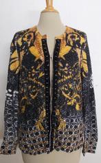 Mooi geel/zwart/wit print vest/top van Passport! L, Kleding | Dames, Overige kleuren, Verzenden, Maat 42/44 (L), Nieuw