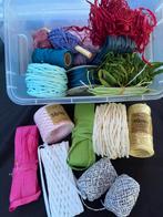 Raffia verschillende kleuren, Ophalen of Verzenden, Nieuw, Knutselwerk