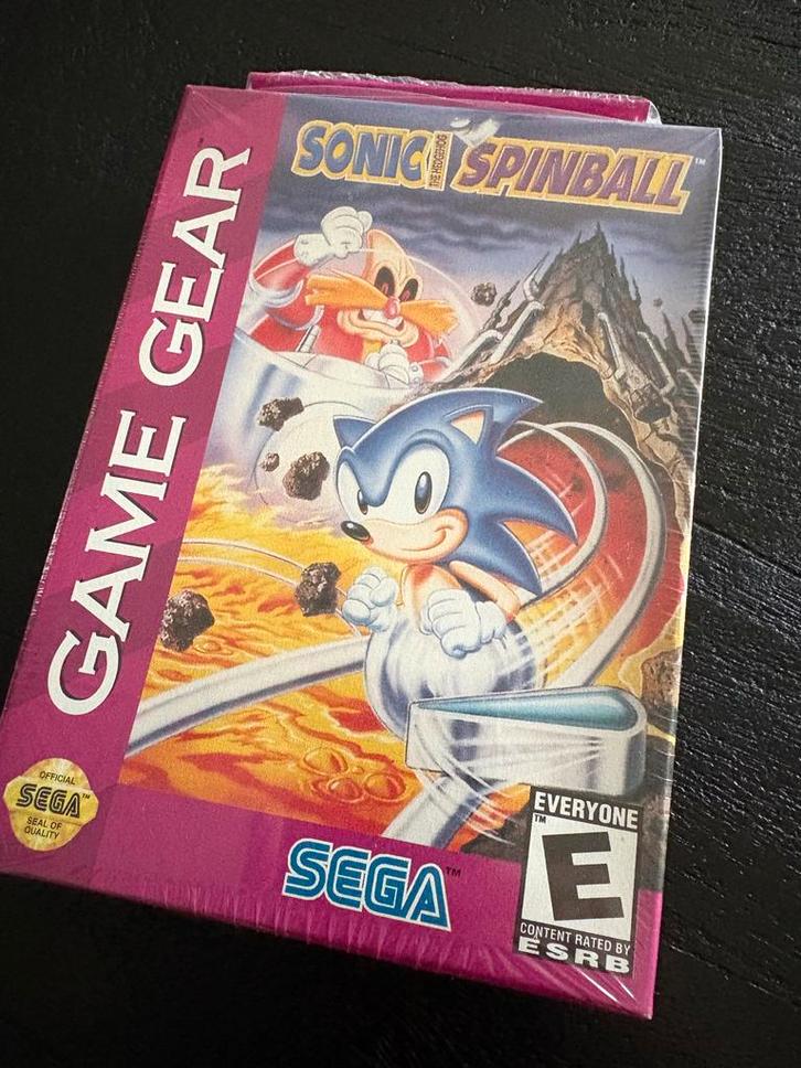 Sonic Spinball - Game Gear - Sega, Spelcomputers en Games, Games | Sega, Zo goed als nieuw, Platform, 1 speler, Vanaf 3 jaar, Ophalen