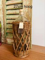 Rivièra Maison rustic rattan fles, Huis en Inrichting, Woonaccessoires | Overige, Ophalen of Verzenden, Zo goed als nieuw