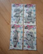 4 stempels studio light marlene art chubby chicks cling, Ophalen of Verzenden, Zo goed als nieuw, Clearstamp