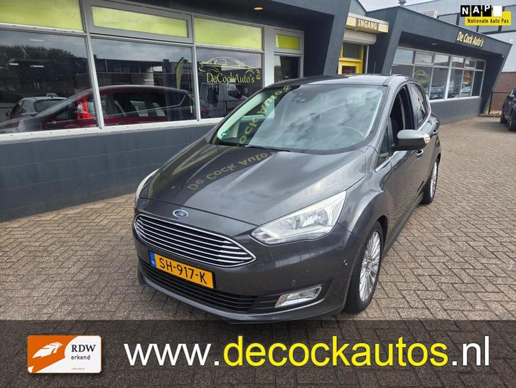 Ford C-Max 1.0 Titanium/AIRCO/TREKHAAK, Auto's, Ford, Bedrijf, Te koop, C-Max, ABS, Airbags, Airconditioning, Bluetooth, Boordcomputer