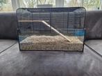 Hamster (dwerg) kooi hok met plateau en attributen, Dieren en Toebehoren, Ophalen, Hok, Hamster, Minder dan 60 cm