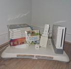 Nintendo Wii + 7 spellen + Balance Board – compleet, Ophalen, Gebruikt