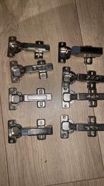 Deur scharnieren 8x, Ophalen of Verzenden, Zo goed als nieuw, Scharnier