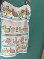 Retro vintage gordijntje handdoekrek jaren 50 60, Ophalen of Verzenden, Zo goed als nieuw, Overige kleuren, Overige typen