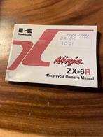 Kawasaki Ninja ZX-6R Handleiding 1996-1997, Ophalen of Verzenden, Kawasaki