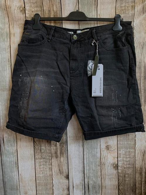 No Excess nieuwe gave jeans short (Maat 38), Kleding | Heren, Spijkerbroeken en Jeans, Nieuw, W36 - W38 (confectie 52/54), Zwart