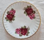 Rheinpfalz Hartporzellan Germany bord grote roze rode rozen, Antiek en Kunst, Antiek | Servies los, Ophalen of Verzenden