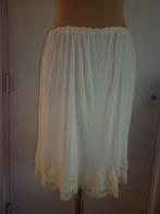 vintage onderrok maat L-XL, Verzenden, Geel, Overige typen