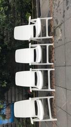 4 tuinstoelen merk flair verstelbare rugleuning, Ophalen, Gebruikt, Kunststof