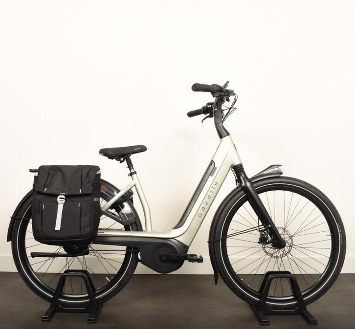 Gazelle Avignon C380 HMB Dames Pebble Grey 49cm 2025, Fietsen en Brommers, Elektrische fietsen, Gebruikt, Gazelle, 47 tot 51 cm