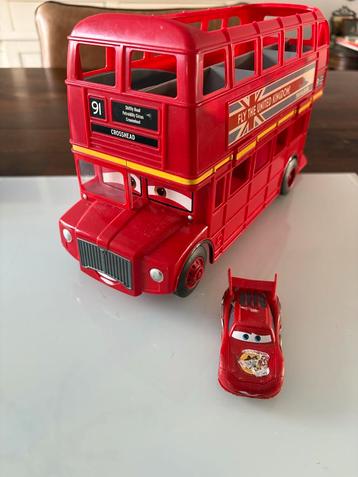Cars Londen Bus & Lightning McQueen beschikbaar voor biedingen