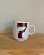 Vintage beker Nummer 7, Ophalen of Verzenden