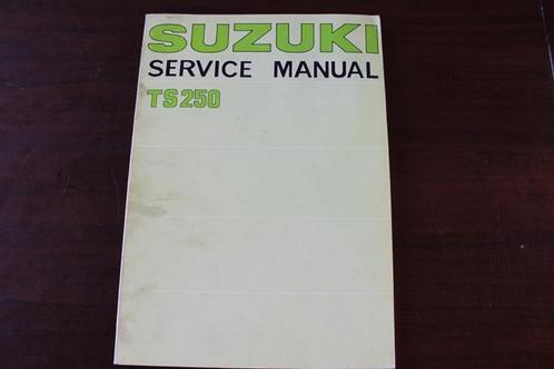 Suzuki TS250 1976 motorcycle service manual TS 250, Motoren, Handleidingen en Instructieboekjes, Suzuki, Ophalen of Verzenden