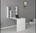 Inklapbaar bureau / hangkastje - ruimtebesparend!, Ophalen, Gebruikt