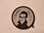 Buddy Holly rock n Roll vintage logo patch kleding embleem, Ophalen of Verzenden, Nieuw, Kleding